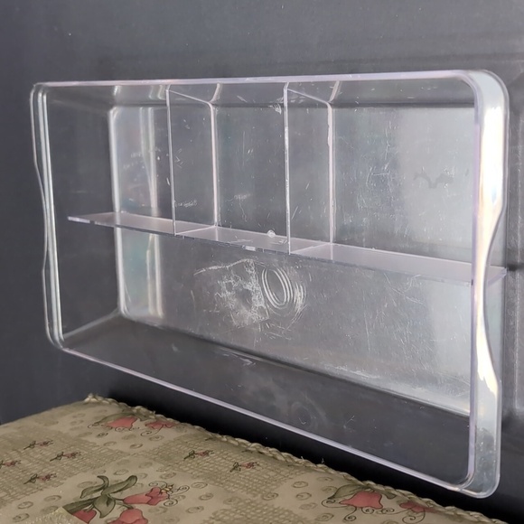 VGT,Cream,Floral,Woven Handle Sewing Basket. - Picture 11 of 15